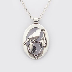 Sun-bird / Honingzuigers / Suikerbekkie Silver Jewellery Pendant