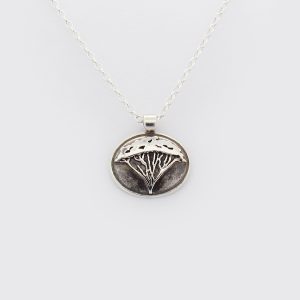 Camel thorn tree / Kameeldoorn boom / Kameeldoring (Pierneef Tree / Pierneefboom) Silver Jewellery Pendant