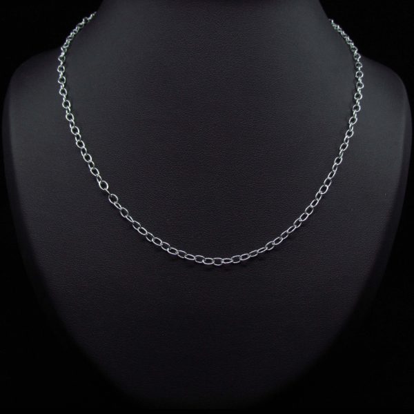 Ketting zilver 55cm