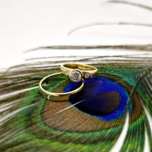 Goud en diamant ring Femke Kleisen ontwerp